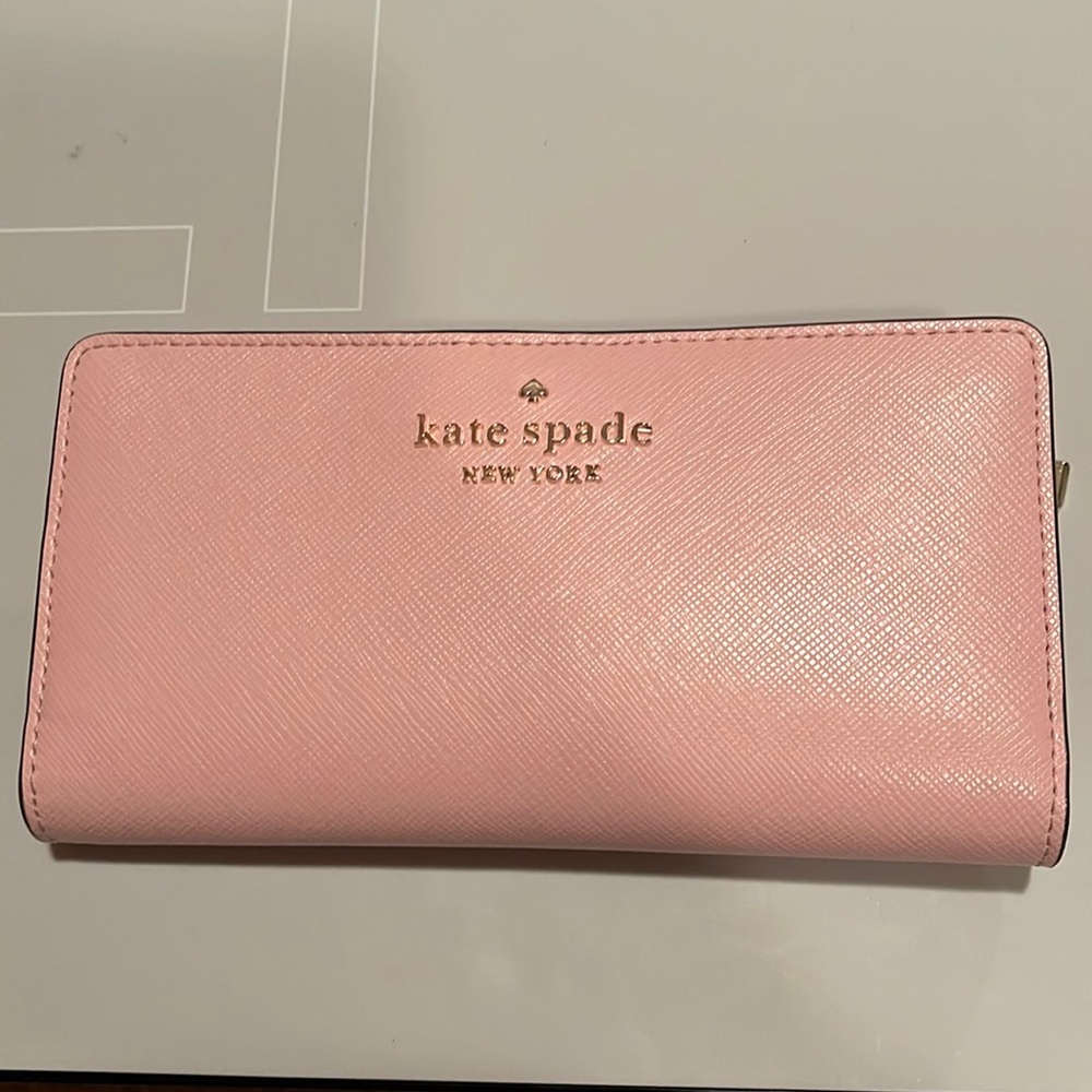 Pink Kate Spade wallet